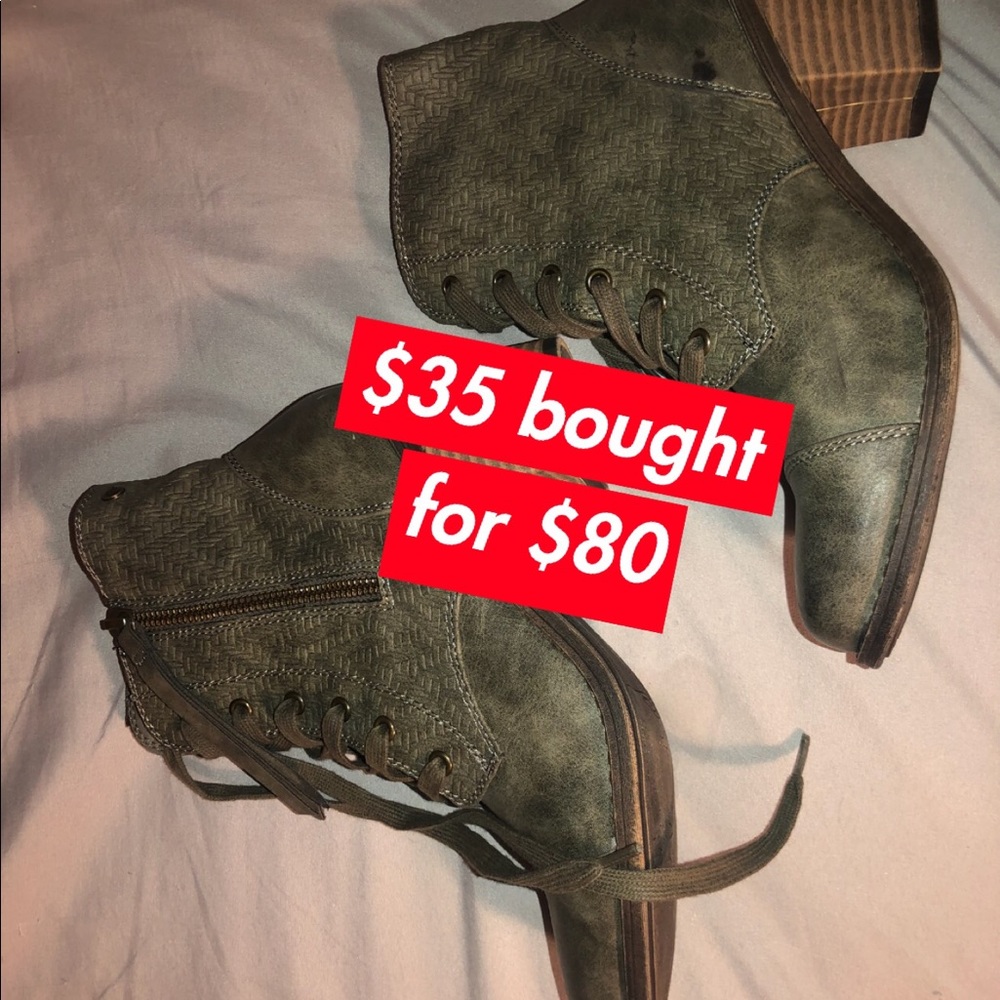 green booties